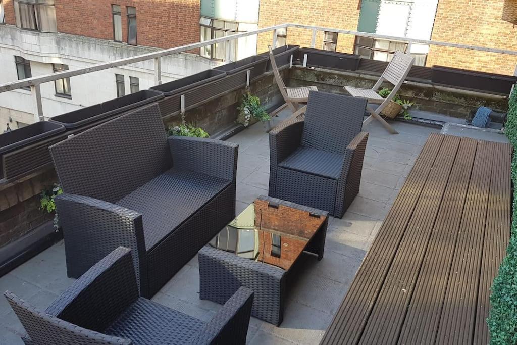 Studio Apt With Huge Balcony Near Oxford St - Marble Arch - Hydepark London Kültér fotó