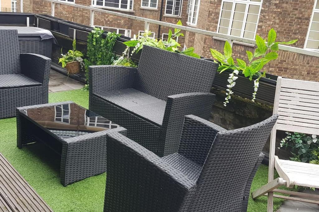 Studio Apt With Huge Balcony Near Oxford St - Marble Arch - Hydepark London Kültér fotó